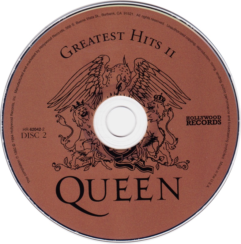 Queen  Greatest Hits I & II : CD2